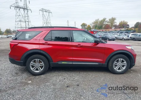 2021 Ford Explorer Xlt из США, поврежденный, VIN 1FMSK8DHXMGA01361